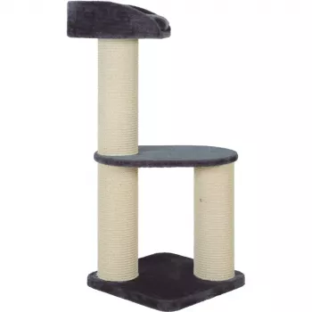 Tiragraffi ZOLUX Big Cat 2 – sisal, 505×505×1120 mm, nero, 15,3 kg