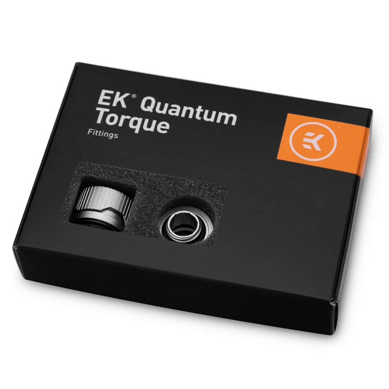 EK Water Blocks EK-Quantum Torque HDC 14 - confezione da 6, Satin Titan