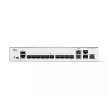 Switch di rete Cisco Catalyst C1300-12XS managed L2/L3, 12 x 10Gb SFP+, 240 Gbit/s, 16k MAC, montaggio a rack, grigio