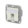 METZ CONNECT presa di connessione E-DAT C6A LSA++ 1 porta UPk bianco puro