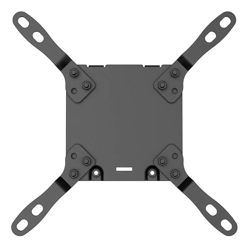 Maclean MC-968 supporto doppio braccio per monitor con molla a gas 17-57 27 kg portata elevata stabile completamente orientabile supporto max VESA 200x200