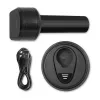 Lettore di codici a barre wireless QOLTEC 50878 1D/2D con base di ricarica