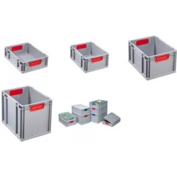 ProfiPlus EuroBox 417, grigio/rosso (456705)