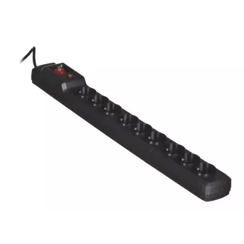 Ciabatta con cavo Activejet ACJ COMBO 9GN 3M nera