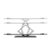 LogiLink BP0114 staffa a muro per TV a movimento completo (inclinabile/orientabile), 37–80 pollici (94–203 cm), VESA fino a 600x400, nera