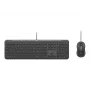 Tastiera USB con filo Logitech 920-013343 layout tedesco QWERTZ graphite