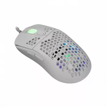 Mouse White Shark GALAHAD bianco USB Type-A