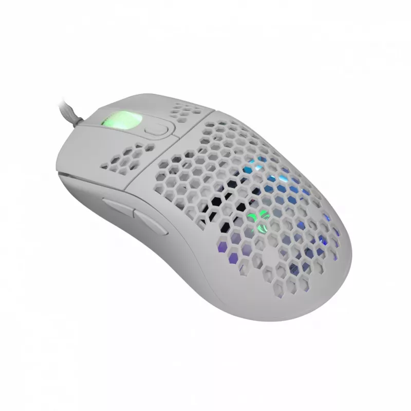 Mouse White Shark GALAHAD bianco USB Type-A