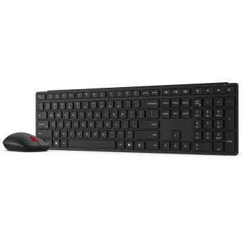 Combo tastiera e mouse wireless Lenovo 6000 – connettività multi-mode, layout nordico