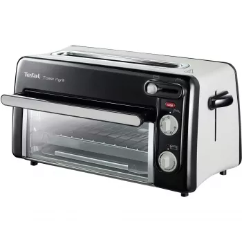 Tostapane Tefal TL6008 2 fette 1300 W alluminio nero