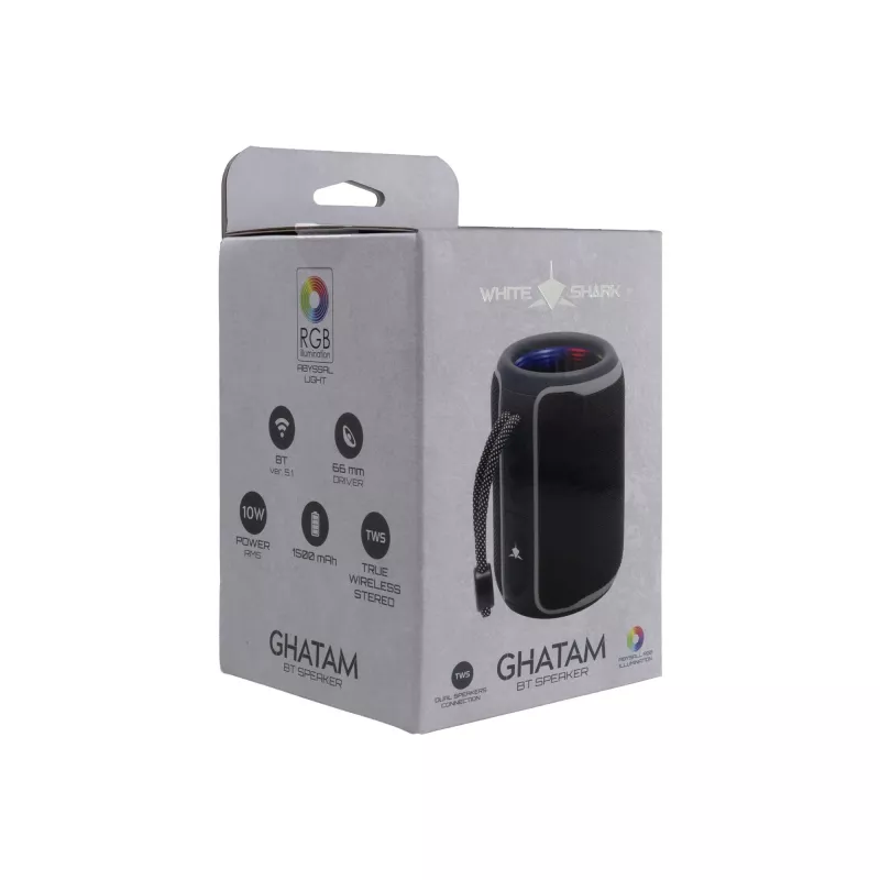 White Shark GBT-3007 Ghatam nero/grigio