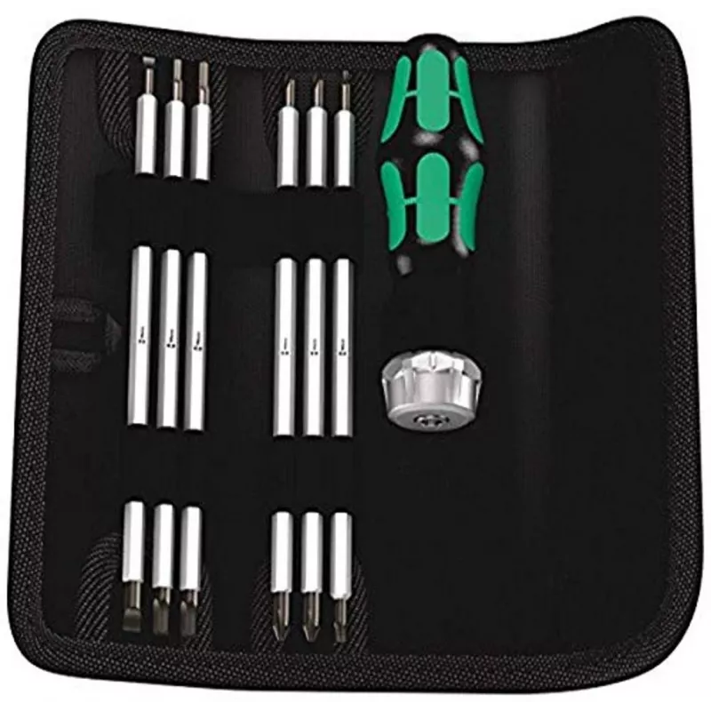 Cacciavite manuale multibit a punta piatta Wera 05073665001