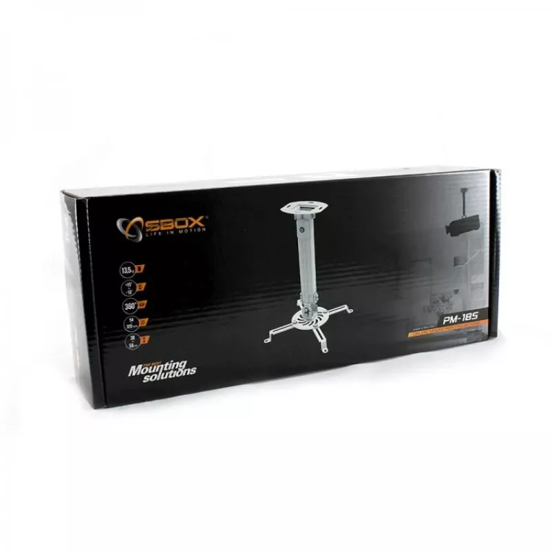 Sbox PM-18S supporto da soffitto per proiettore