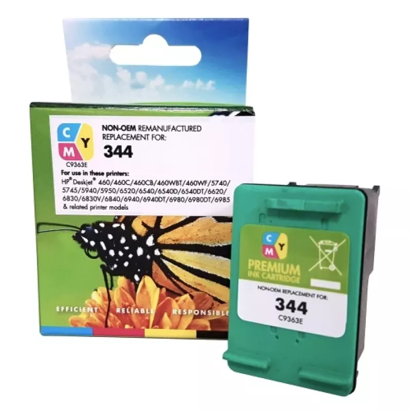 Compatibile Static-Control Hewlett-Packard tricolor 344 (C9363EE) tricolore, 450 pagine