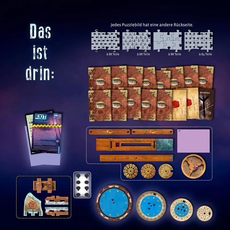 Kosmos EXIT - Il gioco puzzle 14 pz.