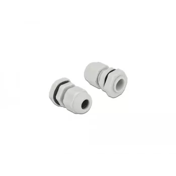 Pressacavo DeLOCK 60193 grigio plastica 10 pezzi