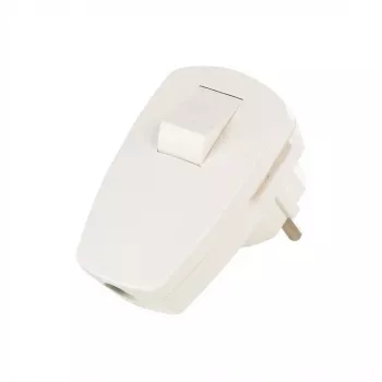 Spina elettrica Bachmann 911.271 bianco
