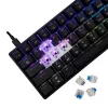 Tastiera meccanica White Shark Shinobi-2 switch Blue nera layout US
