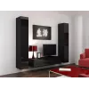 Armadietto chiuso Cama VIGO '180' 180/40/30 nero/nero lucido