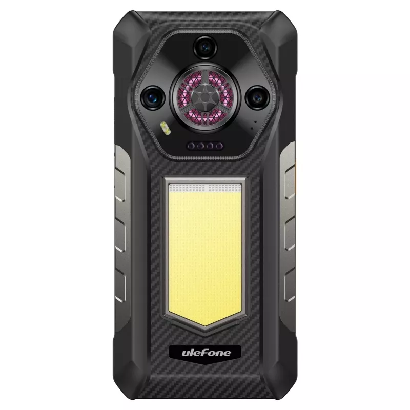 Smartphone rugged UleFone Armor 30 4G con Helio, 12 GB RAM, 512 GB memoria, nero, classe energetica A