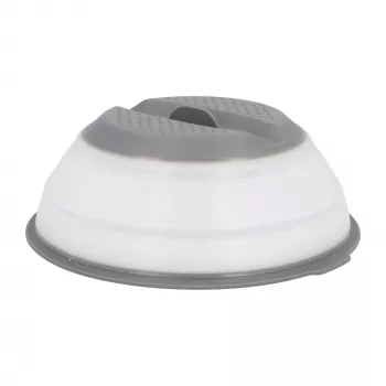 Copri cibo JATA HACC4530 grigio bianco rotondo 26 cm