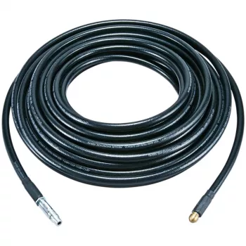 Set pulizia tubi 10 metri, attrezzo per pulizia tubi nero, per idropulitrice