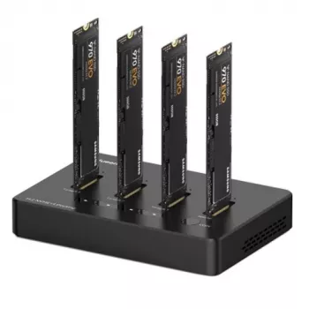 Docking station premium 4x SSD M.2 NVMe, fino a 10Gbps/SSD