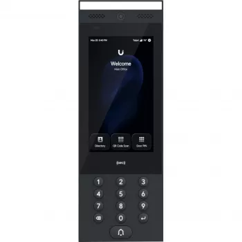 Ubiquiti G3 Intercom terminale citofonico per interni/esterni per la gestione delle richieste di accesso per edifici residenziali e commerciali con supporto touch-pass