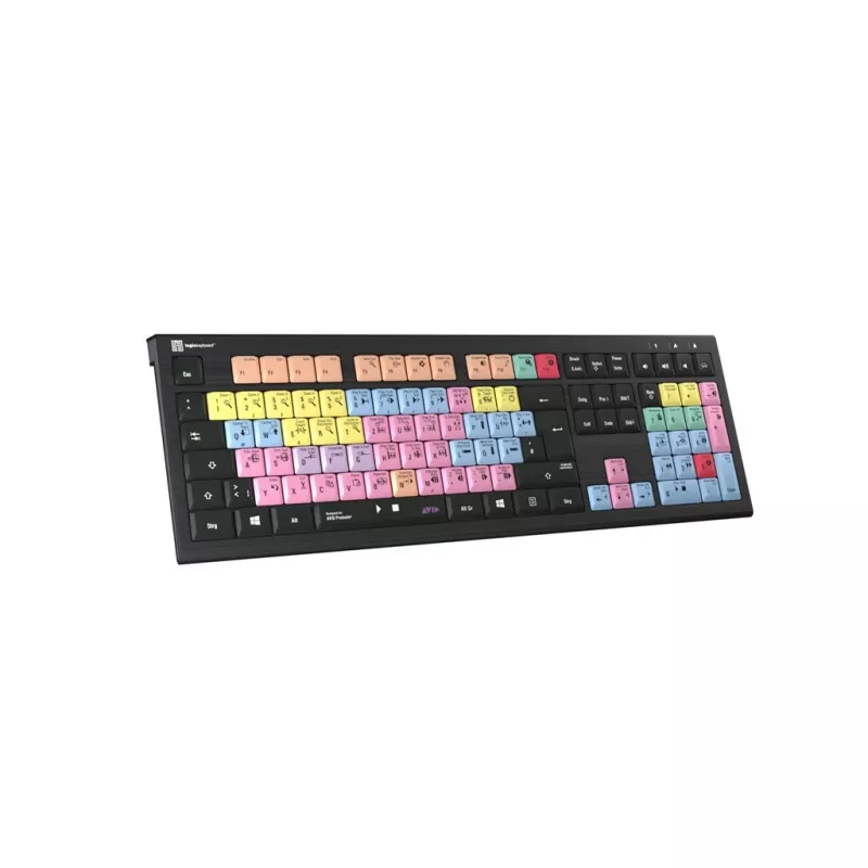 Logickeyboard ASTRA 2 tastiera USB QWERTZ nero full-size 108 tasti