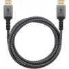 Pro Displayport 1.4 Sleeved - Cavo DisplayPort - 2m - nero