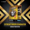 Pellicola protettiva per schermo X-ONE Extreme Shock Eliminator per iPhone X — nero, antishock, durevole