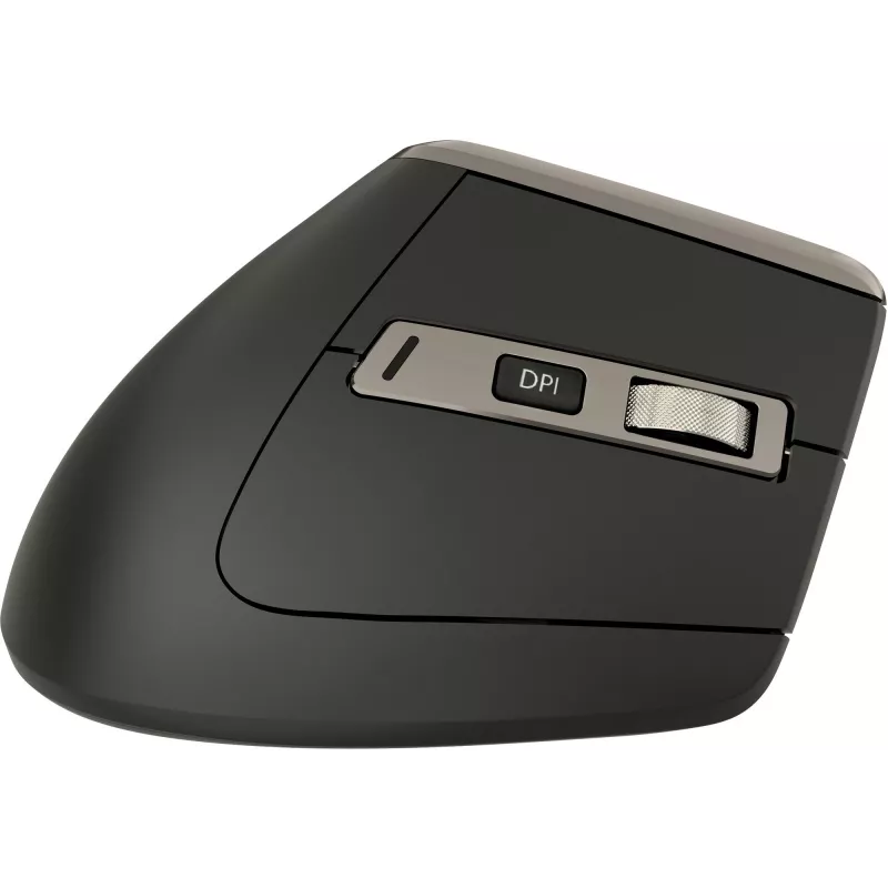 Mouse wireless verticale Dual 2.4GGz/BT5.0/BT3.0 a batteria