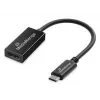 Convertitore audio e video USB Type-C su HDMI MediaRange MRCS234, 20 cm, nero