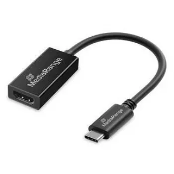 Convertitore audio e video USB Type-C su HDMI MediaRange MRCS234, 20 cm, nero