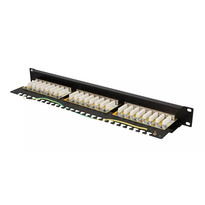 Patch panel Extralink CAT5E STP V2 24 porte
