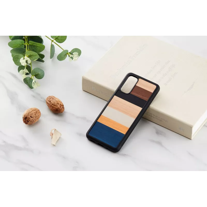 Custodia per cellulare man and wood Galaxy S20 nero – cover protettiva per Samsung Galaxy S20