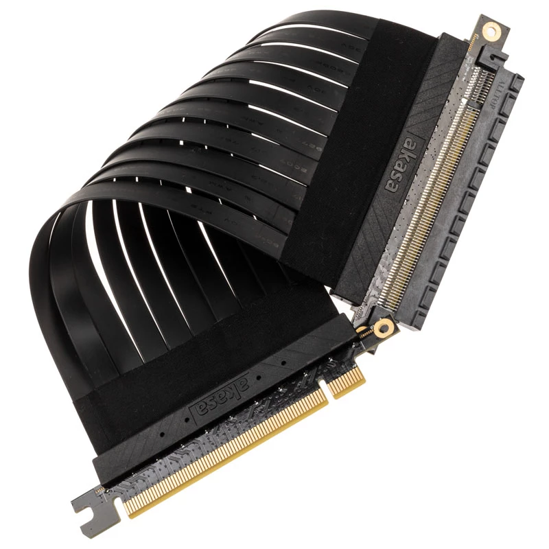 Cavo riser Akasa RISER nero X2 Premium PCIe 3.0 x16 20 cm
