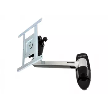 Supporto a parete Ergotron LX HD Swing Arm - kit di montaggio (braccio orientabile, manopola) per TV (inclinazione e rotazione) - alluminio - dimensione schermo: fino a 106,7 cm (fino a 106,70 cm (42