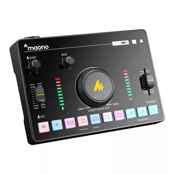 Mixer audio MAONO AMC2 Neo, mixer USB a 2 canali con porta USB