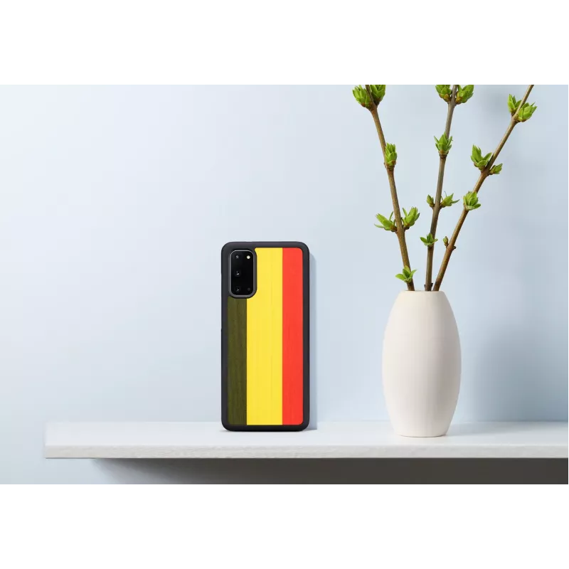 Custodia per cellulare man and wood Galaxy S20 Reggae nero
