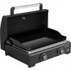 Plancha a gas Campingaz Onyx 2 2217205 — plancha a 2 fuochi con piastra in ghisa