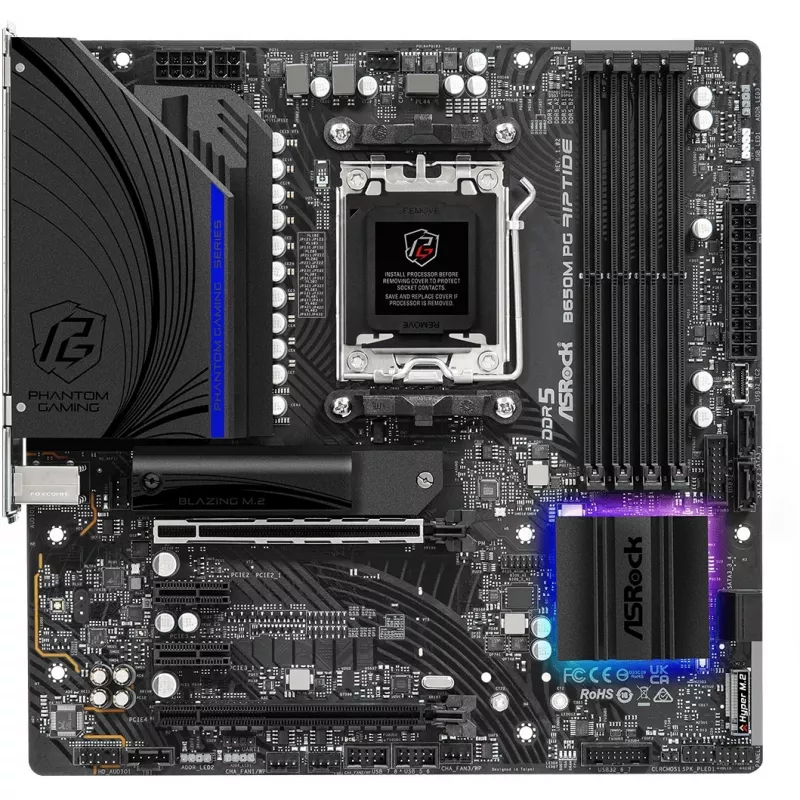 Scheda madre ASRock B650M PG Riptide AMD B650 Socket AM5 micro ATX