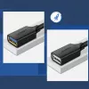 Adattatore prolunga USB 3.0 UGREEN 10368B — USB-A femmina a USB-A maschio, 1 m, nero