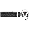Tracer 4in1 Multi Office Set 46695: tastiera USB, mouse wireless, webcam, cuffie
