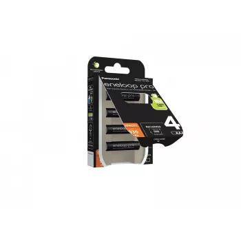 Batterie ricaricabili PANASONIC ENELOOP PRO AAA 930 mAh 4 pz. (BK-4HCDE/4CP)