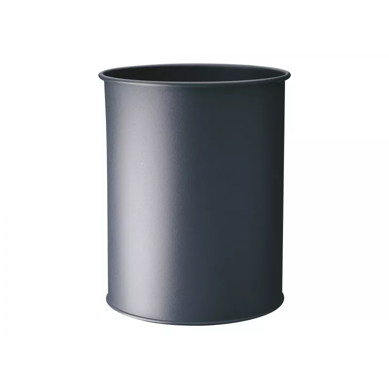 Cestino Durable 330158 15 L rotondo metallo antracite