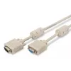 Prolunga cavo monitor VGA DIGITUS AK-310203-030-E — 3 m, VGA (D-Sub) a VGA (D-Sub), 3Koax+7 fili, beige