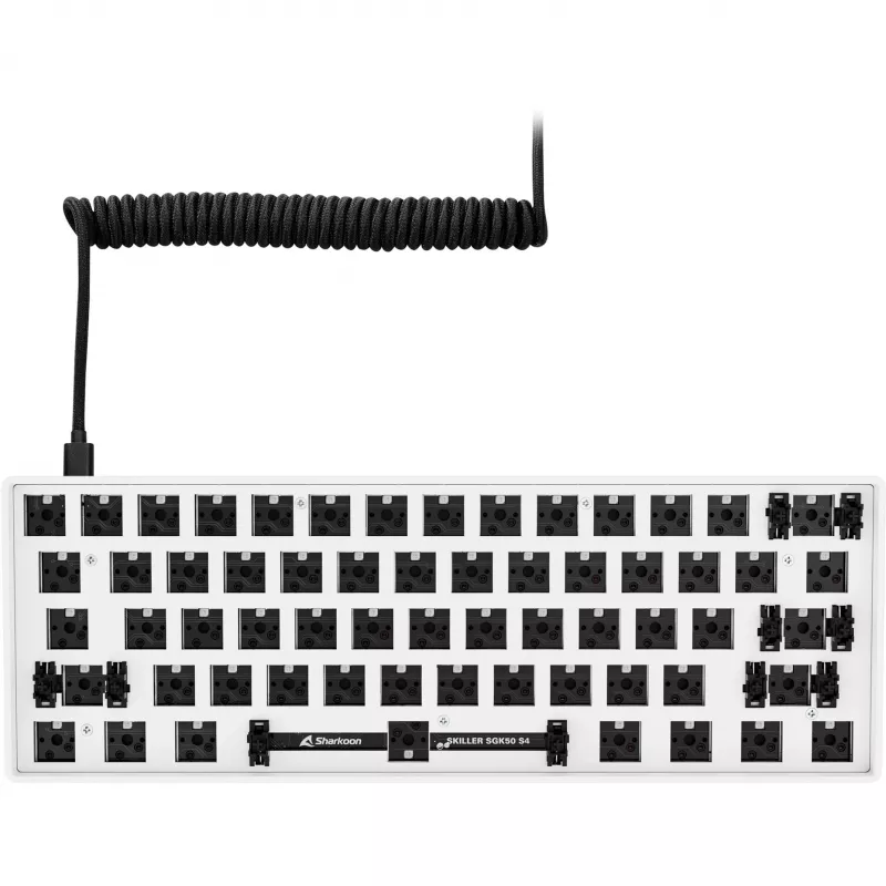 Sharkoon SKILLER SGK50 S4 tastiera da gaming USB bianca