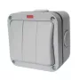 Interruttore a parete 3 canali, IP66, EU