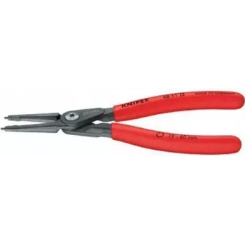Pinza per anelli di sicurezza Knipex 4811J2, precisione, punte angolate 90°, uso interno/esterno